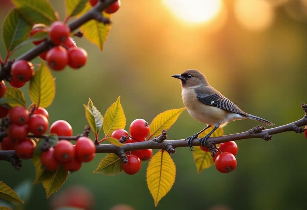 Biodiversité au jardin dans le Douaisis : arbres et arbustes qui attirent la faune sans envahir votre espace