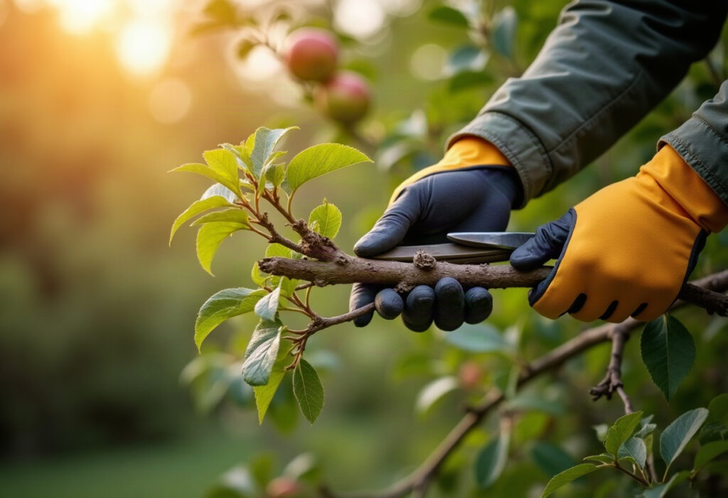Comment entretenir ses arbres fruitiers au jardin : taille de fructification et calendrier d’interventions